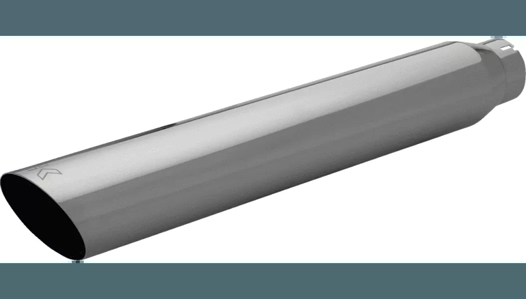 Khrome Werks HP-Plus 4" Slash Down Slip-On Muffler for '25-Up Harley Davidson Softail Models (Select Finish)