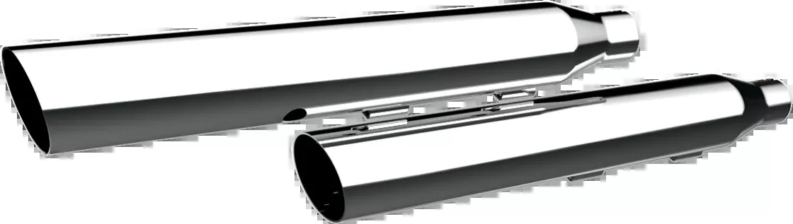 Khrome Werks HP-Plus Chrome Slip on Mufflers for 2007-2017 Harley Softail FXSB