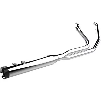 Khrome Werks Outlaw 2-Into-1 Exhaust System - 200780 For Harley Touring 2009-2016