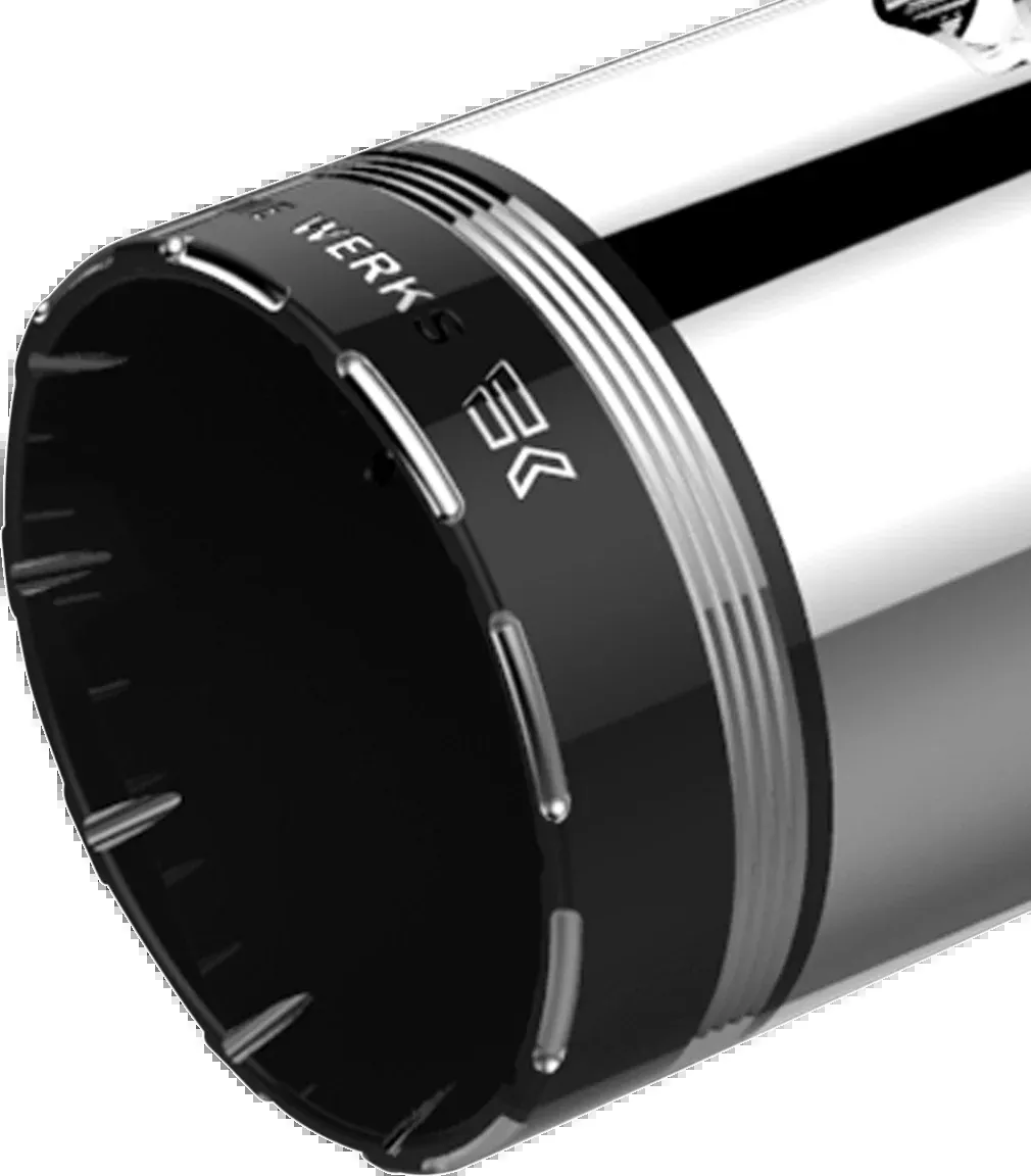 KHROME WERKS Replacement End Cap - Tracer - 4-1/2" 200709P