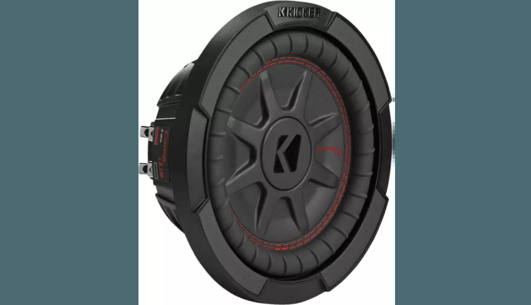 Kicker CompRT Ultra-Thin Subwoofer - 8" 300 watts