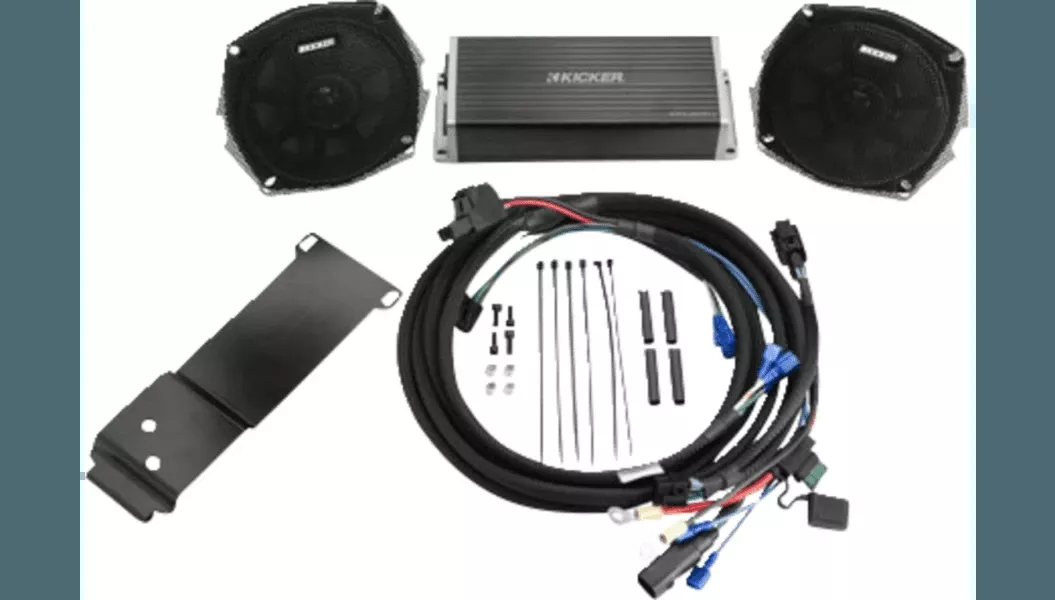 Kicker Speaker/Amplifier Kit for '98-13 Harley Davidson Road Glide FLTR Models