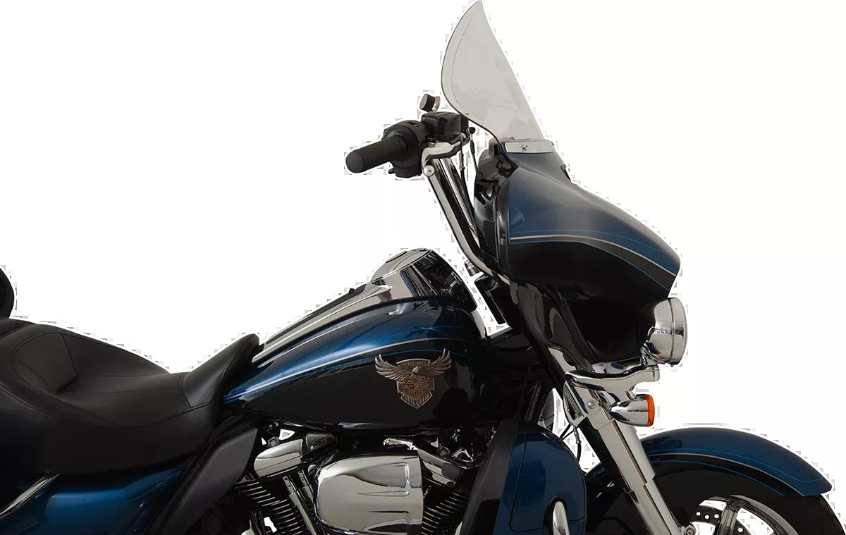 KLOCK WERKS Flare Windshield - 11-1/2" - Clear - 14'-25' FLHT - KWW-01-0206-2014