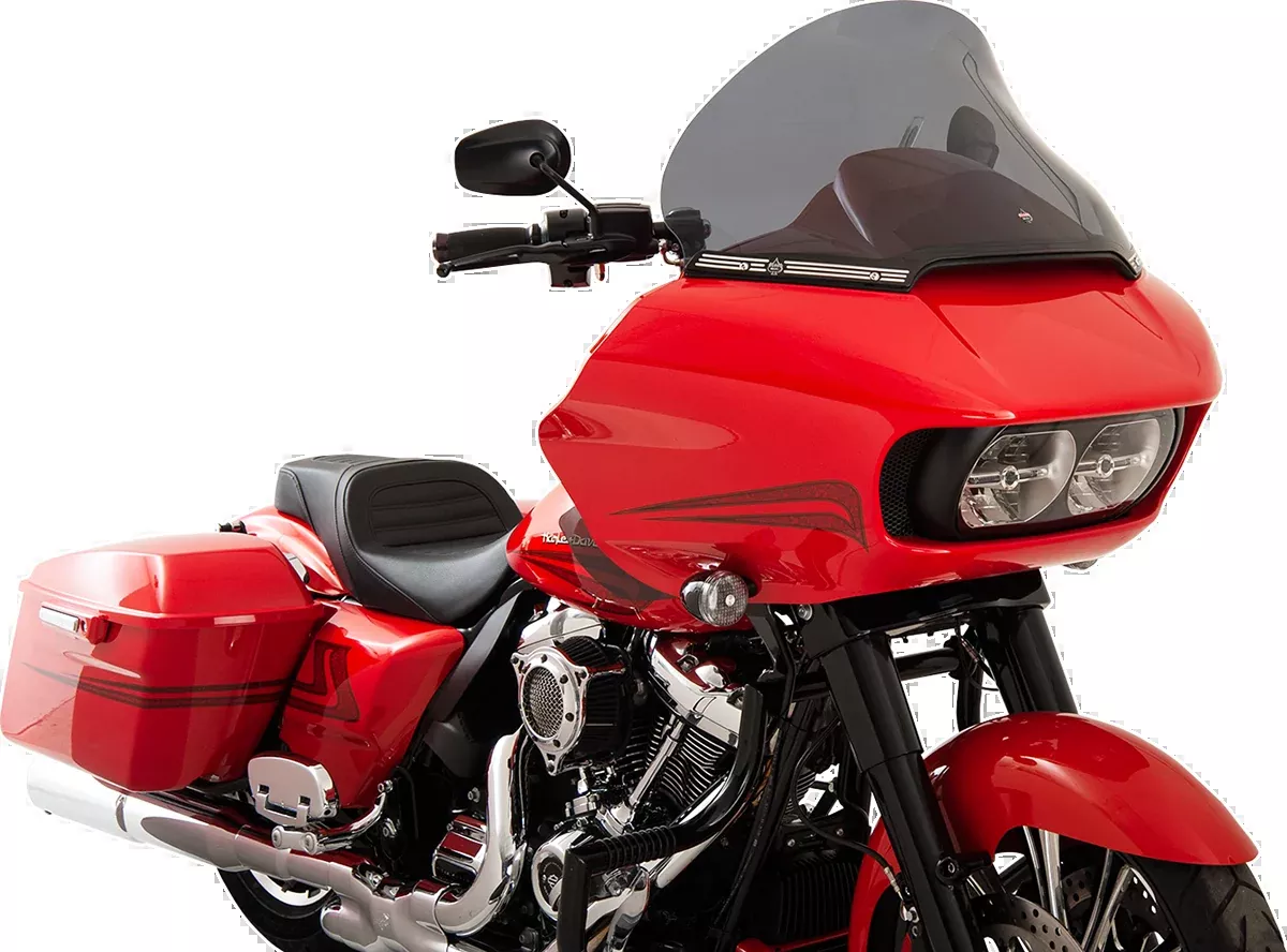 KLOCK WERKS Flare Windshield - 15" - Dark Smoke - 15'-23' FLTR - KWW-01-0315