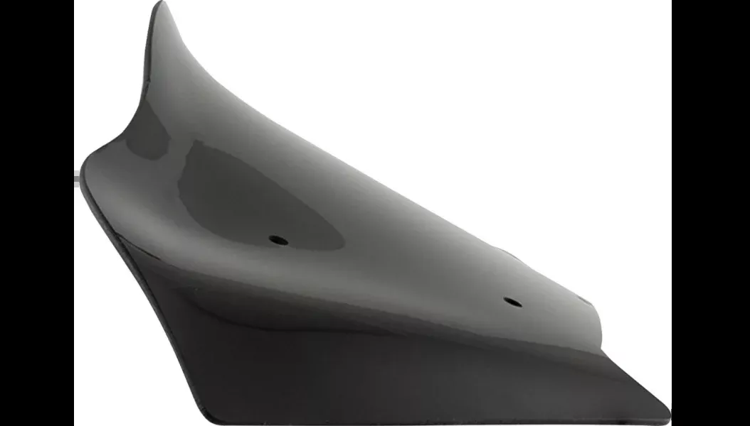Klock Werks Flare™ Windshield - 8" - Black - FLHX - KWW-01-0707-B