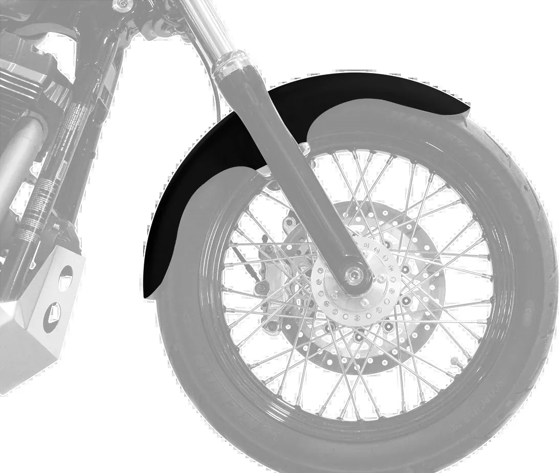 Klock Werks Klub 19" Motorcycle Front Fender for 1991-2005 Harley Dyna Models