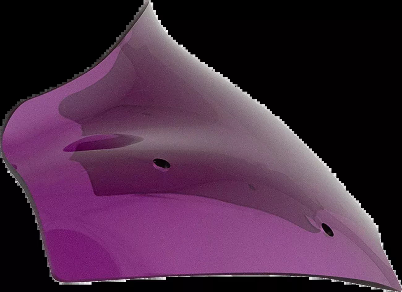 KLOCK WERKS Kolor Flare Sport Windshield - 8" - Purple - 23.5'-25' FLTR - KWW-01-0760
