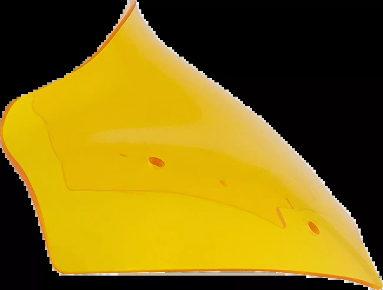 KLOCK WERKS Kolor Flare Sport Windshield - 8" - Yellow - 23.5'-25' FLTR - KWW-01-0757