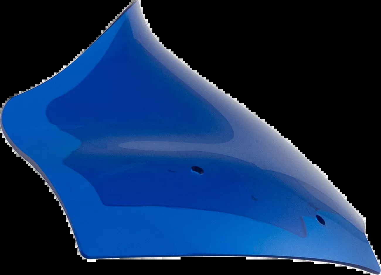 KLOCK WERKS Kolor Flare Windshield - 10" - Blue - 23.5'-25 FLTR - KWW-01-0719