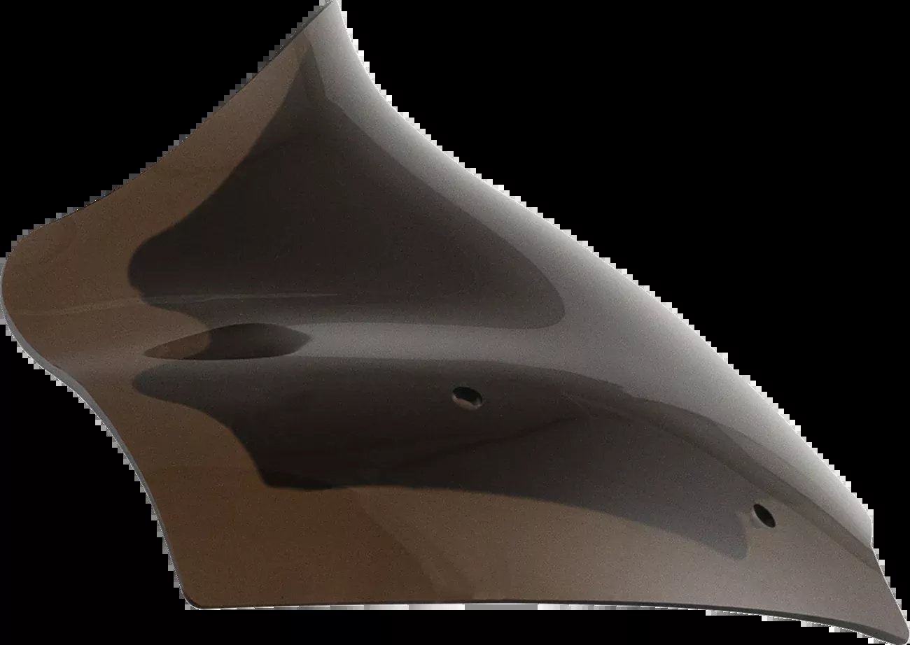 KLOCK WERKS Kolor Flare Windshield - 10" - Bronze - 23.5'-25 FLTR - KWW-01-0721