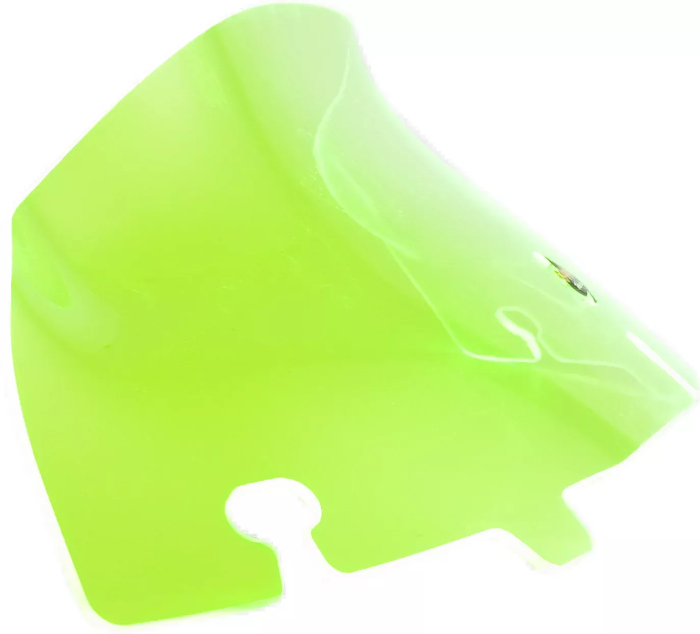 KLOCK WERKS Kolor Flare* Windshield - 6.5" - Green Ice - 96'-13' FLH - KWW-01-0641