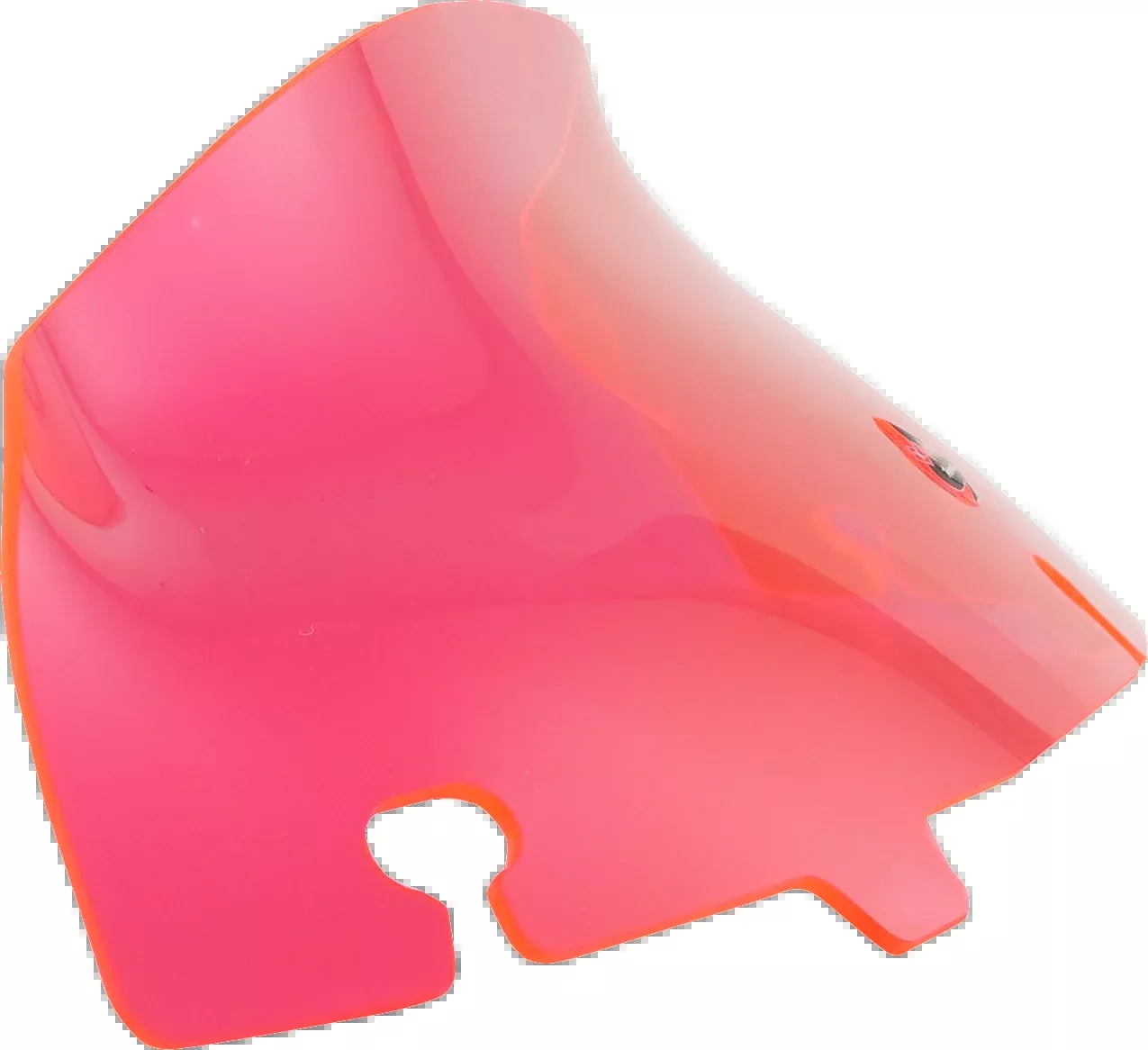 KLOCK WERKS Kolor Flare* Windshield - 6.5" - Pink Ice - 96'-13' FLH - KWW-01-0640
