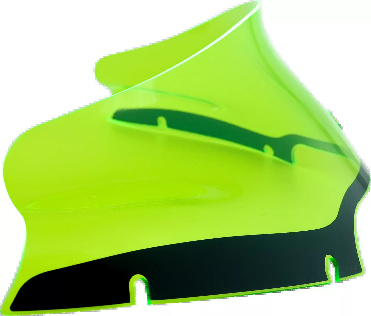 KLOCK WERKS Kolor Flare* Windshield - 6" - Green Ice - 15'-23' FLTR - KWW-01-0631