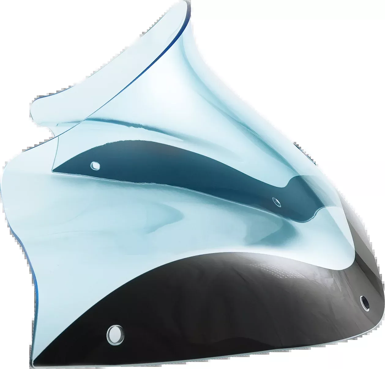 KLOCK WERKS Kolor Flare* Windshield - 8" - Blue Ice - 98'-13' FLTR - KWW-01-0627