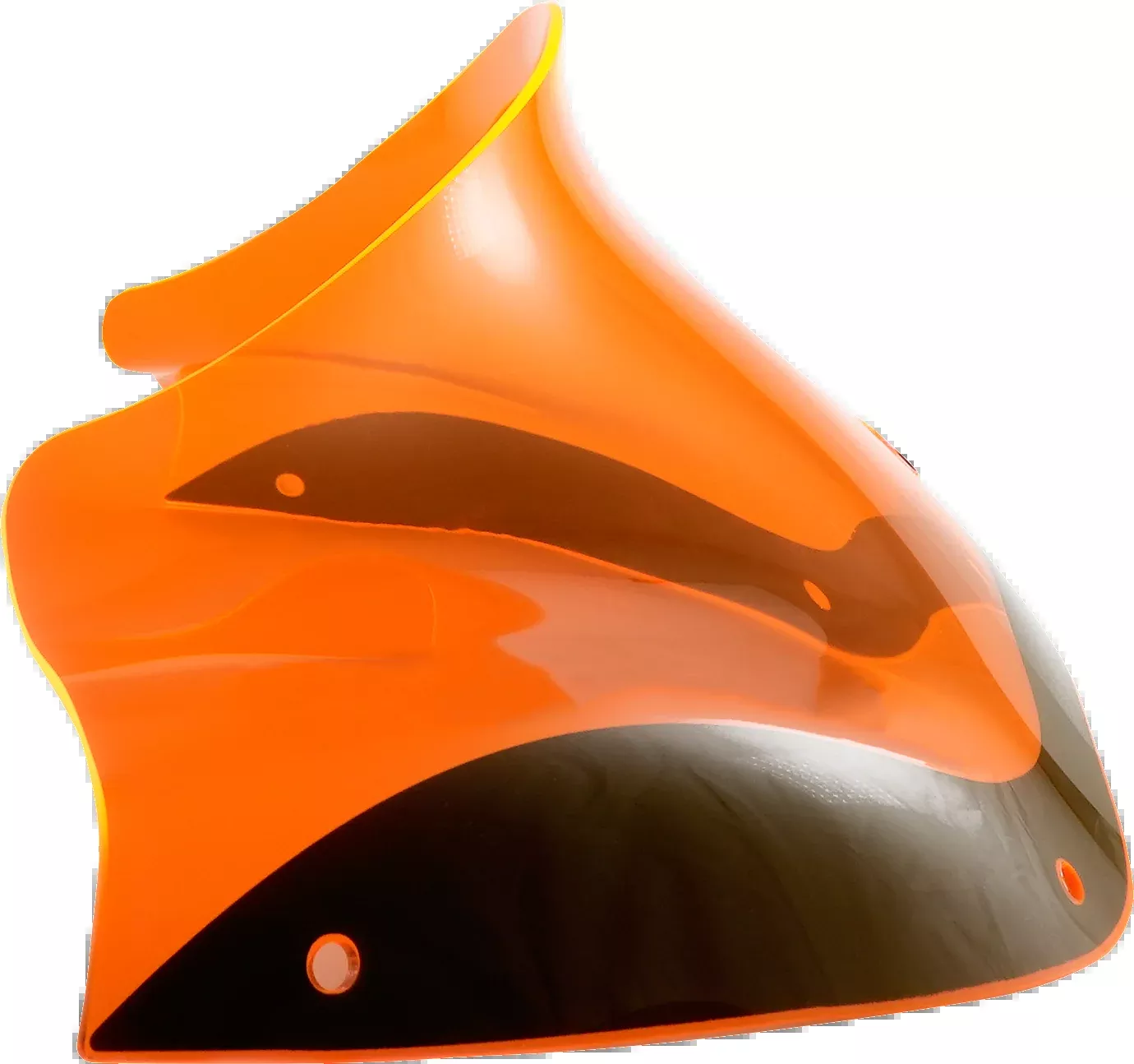 KLOCK WERKS Kolor Flare* Windshield - 8" - Orange Ice - 98'-13' FLTR - KWW-01-0623