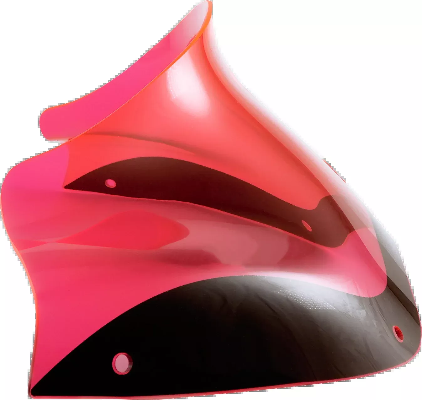 KLOCK WERKS Kolor Flare* Windshield - 8" - Pink Ice - 98'-13' FLTR -KWW-01-0625