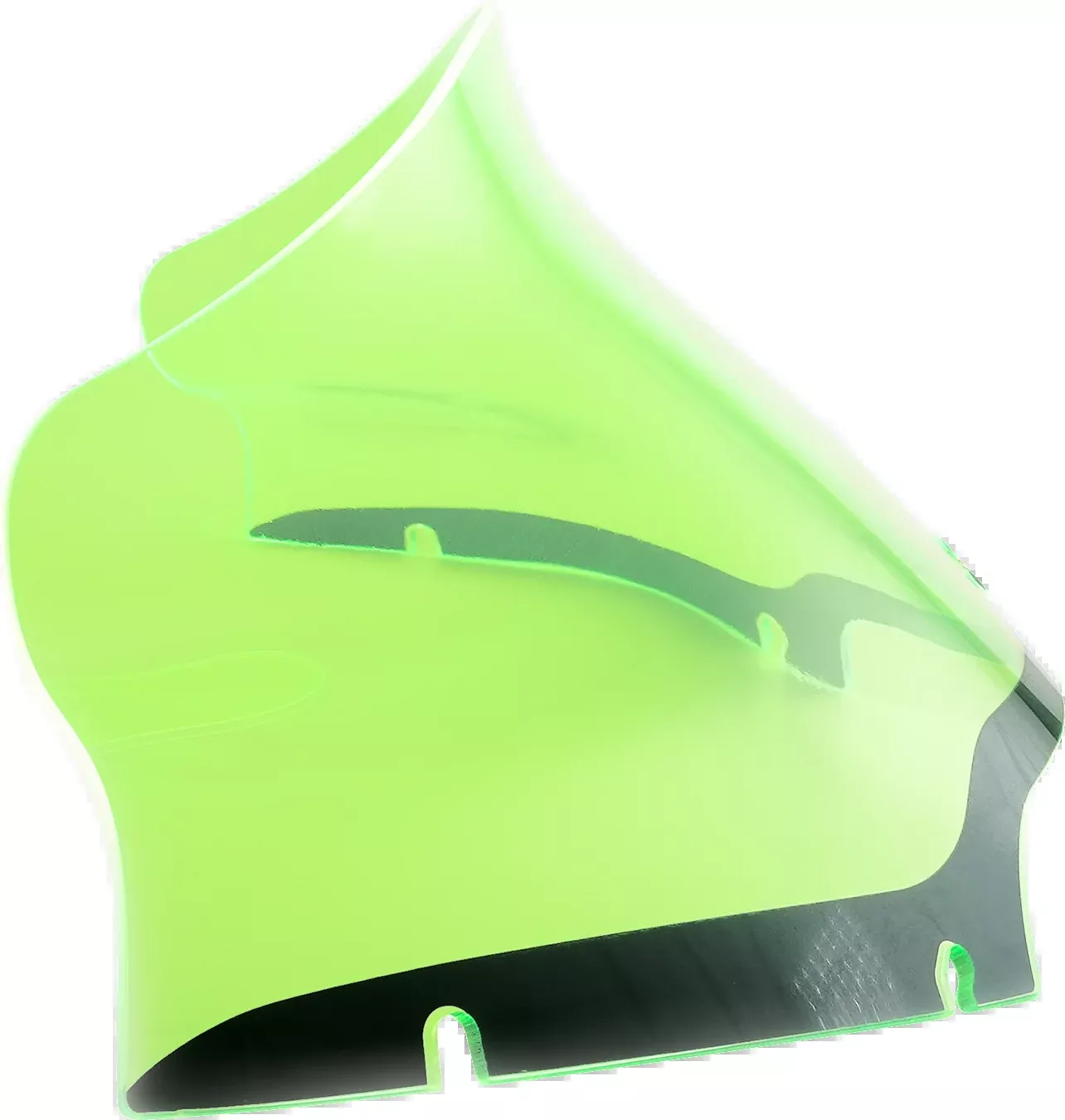 KLOCK WERKS Kolor Flare* Windshield - 9" - Green Ice - 15'-23' FLTR - KWW-01-0636