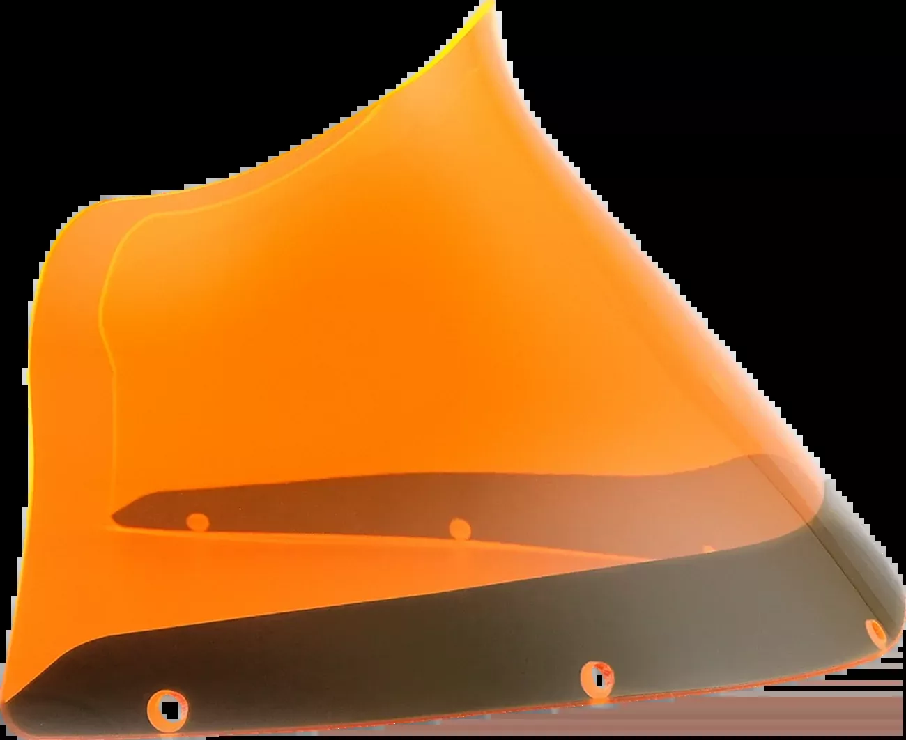 KLOCK WERKS Kolor Flare* Windshield - 9" - Orange Ice - FXRP KWW-02-0608