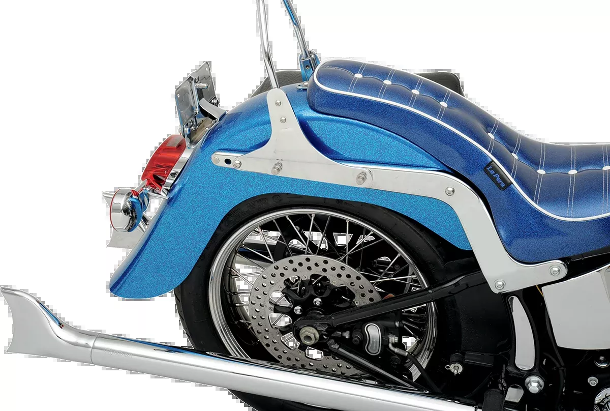 Klock Werks Motorcycle Rear Stretched Stocker Fender 2000-2017 Harley Softail