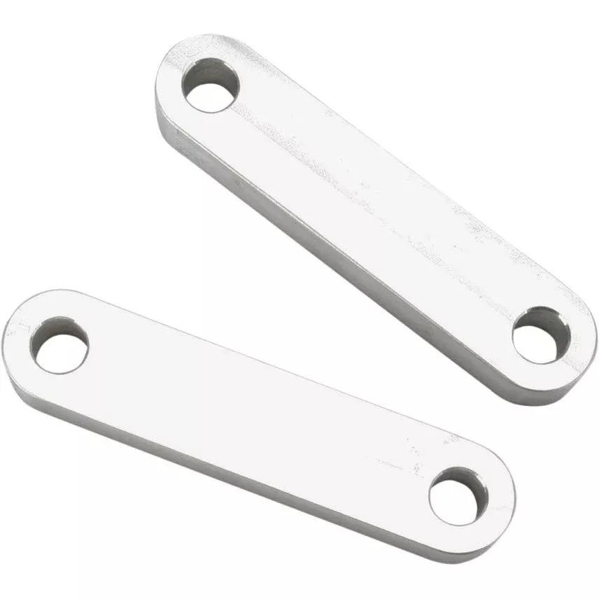Klock Werks Tire Hugger Chrome Front Fender 21x3.5 Mounting Blocks Harley FXS/T