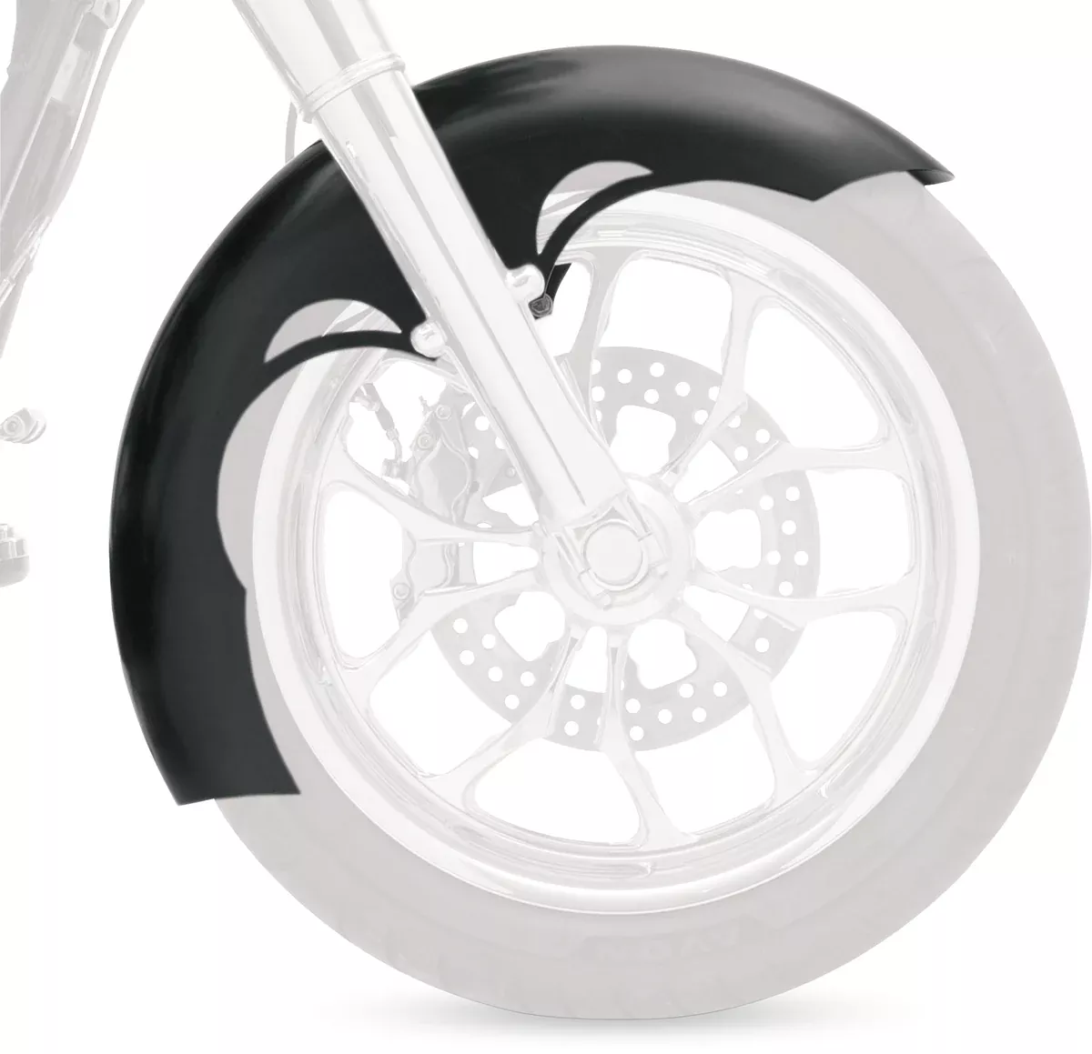 Klock Werks Tude 21" Front Fender fits 2014-2023 Harley Davidson Touring Models