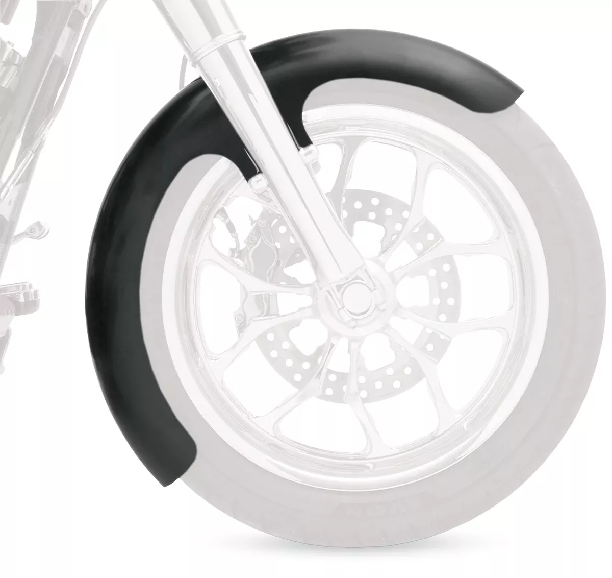 Klock Werks Wrapper 21" Motorcycle Front Fender 1984-2013 Harley Touring Models