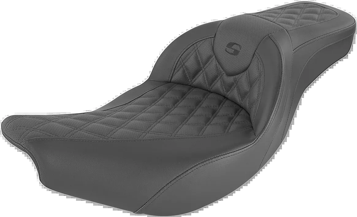 Klockwerks Pro Series Seat - Black w/ Black Stitching - Indian '14-'24