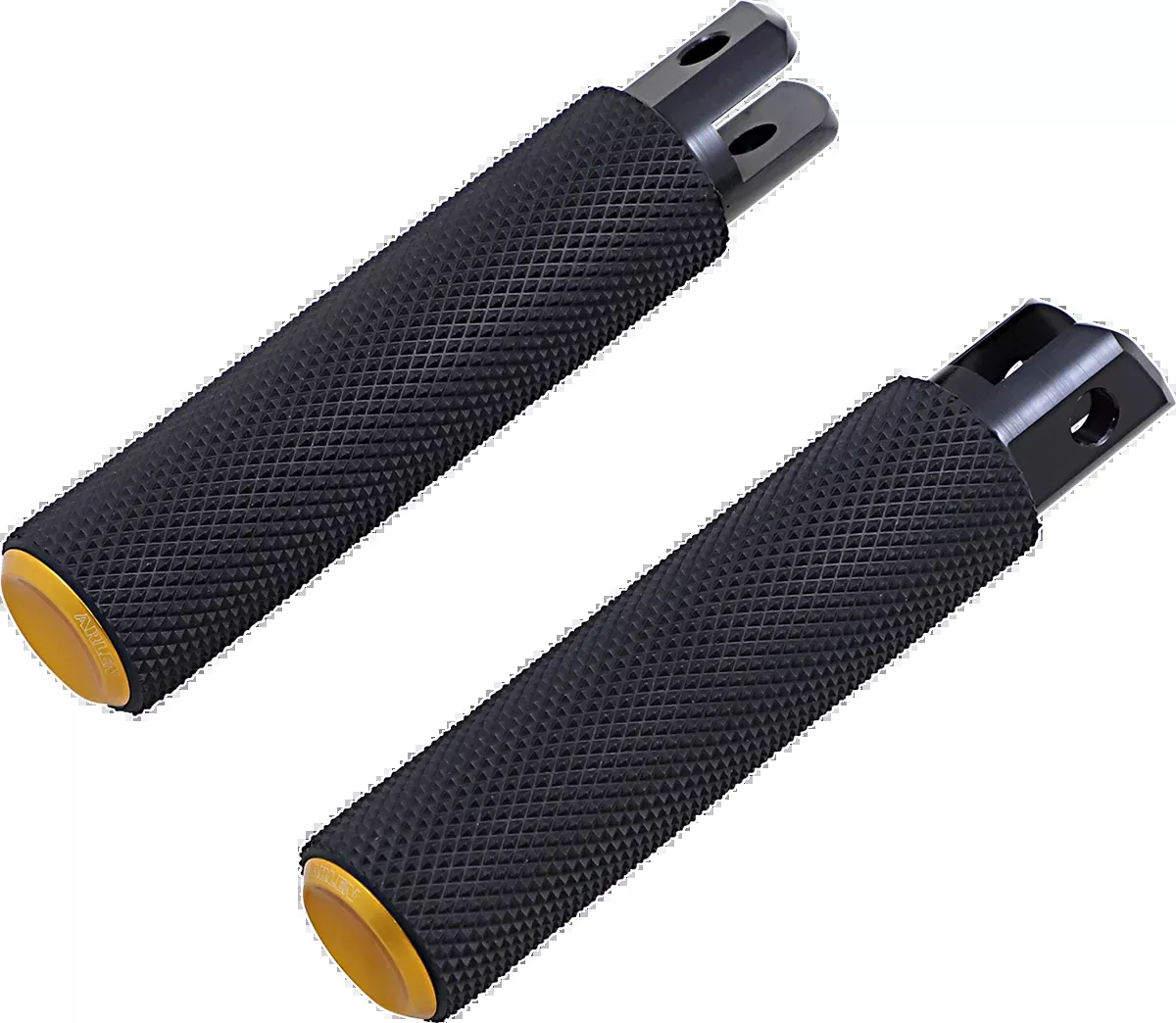 Knurled Footpegs - Gold - FX/FL '18-'25