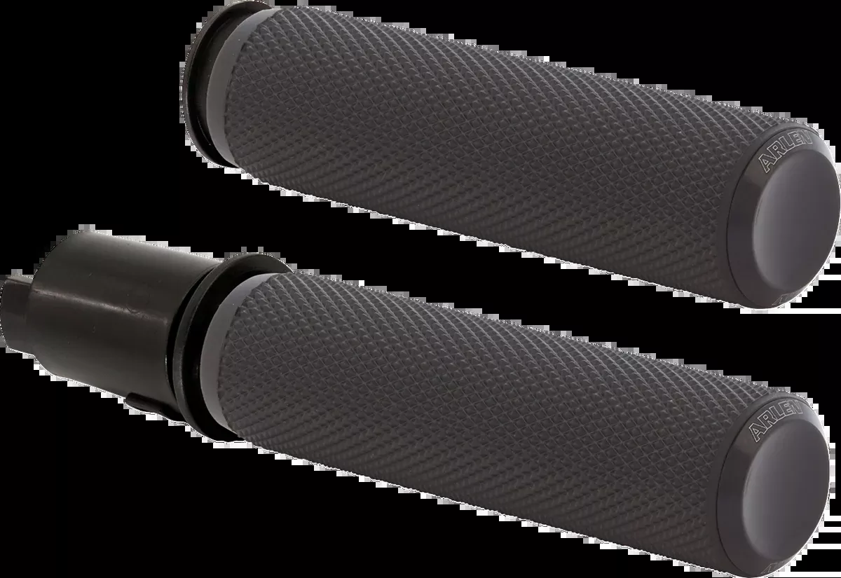 Knurled Grips - TBW - Black