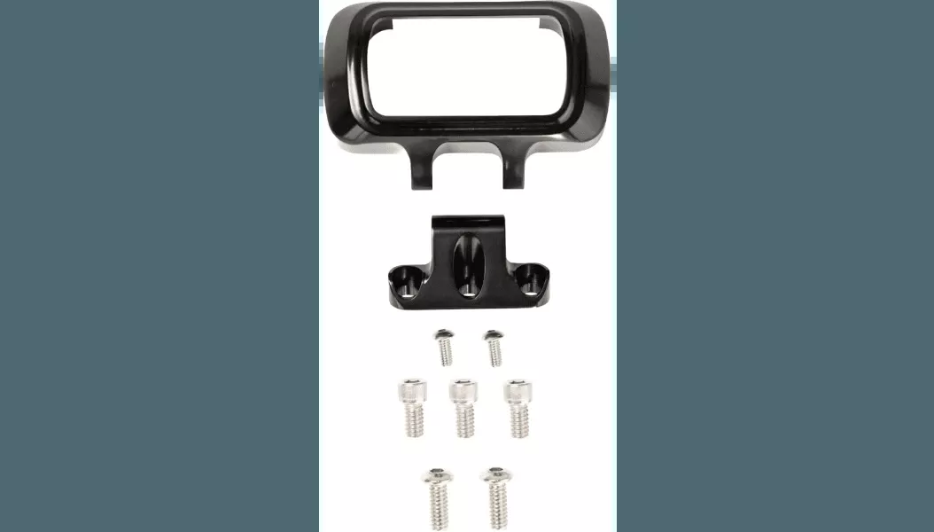 Kodlin Digital Gauge Bezel Kit for Ascent Pro Riser for '18-24 Harley Davidson Softail Models - Gloss Black