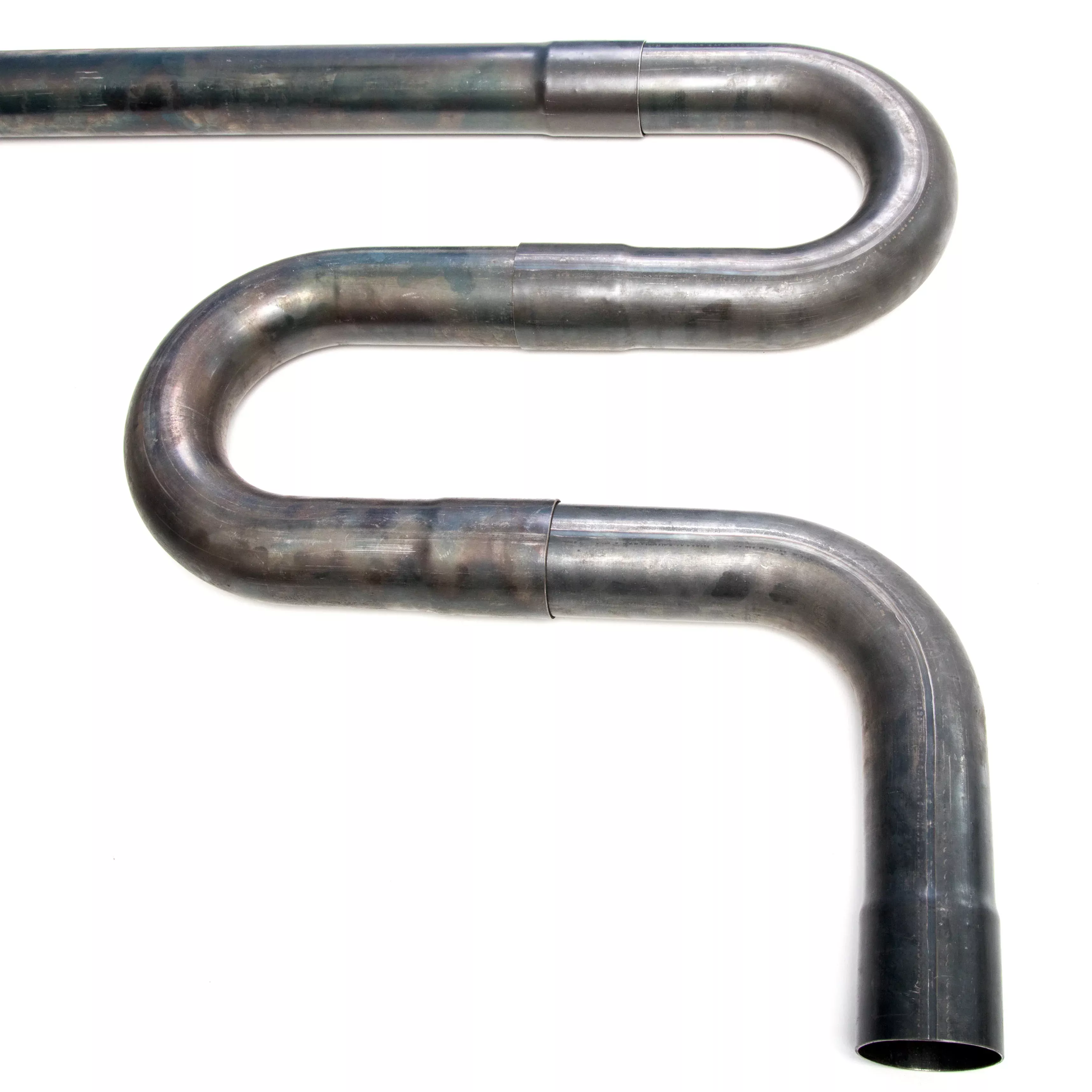 Krator 2.5" Mild Steel DIY Custom Mandrel Exhaust Pipe Straight & U-Bends Kit