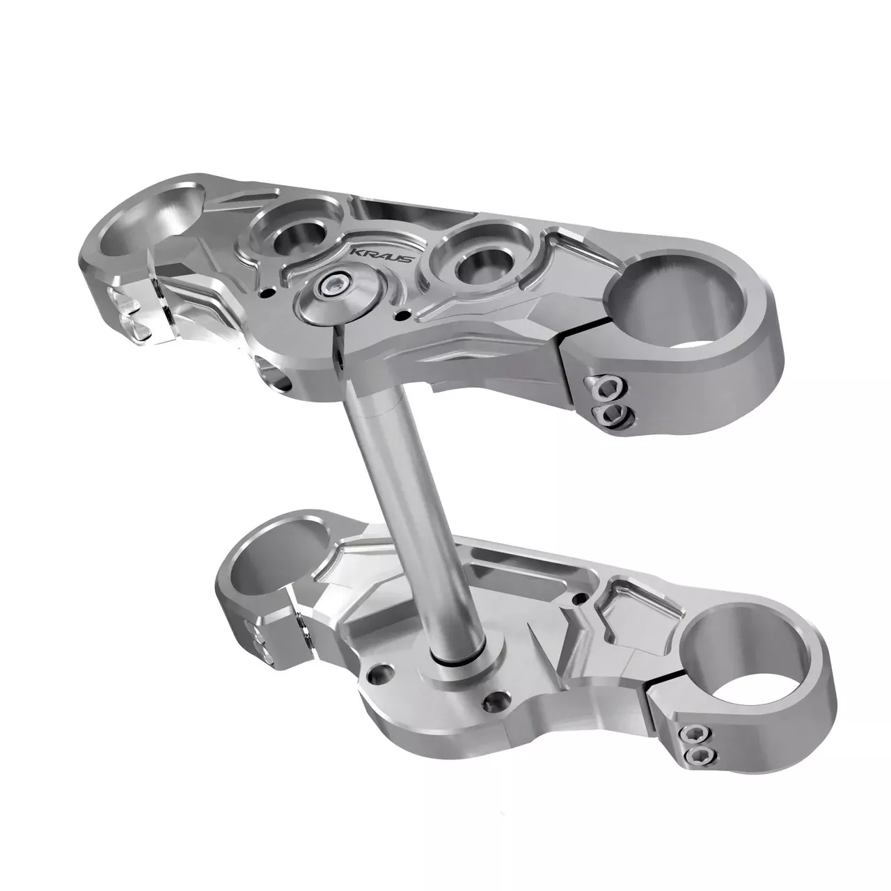 KRAUS Axis Softail Triple Trees SF-TT-59-M-Machine Finish