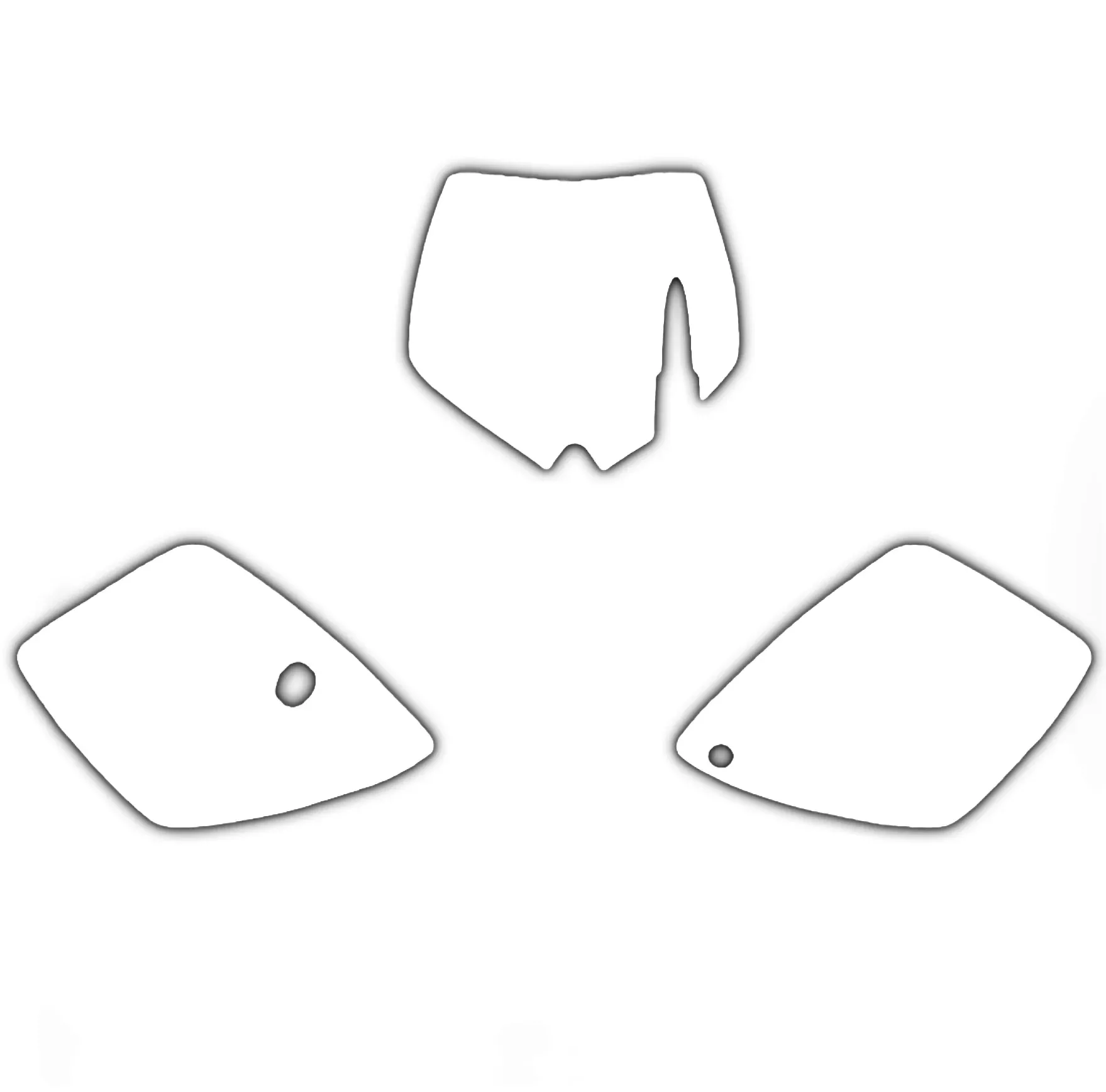 KTM SX 65 02-08 WHITE BACKGROUNDS, BLACKBIRD 3511/10