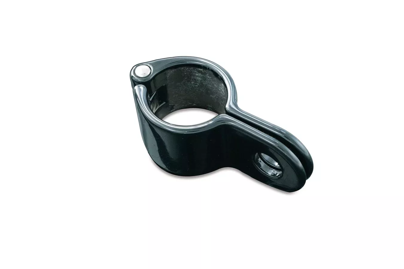 Kuryakyn 1003 Gloss Black 1-1/4" Magnum Quick Clamp Each Harley & Metric