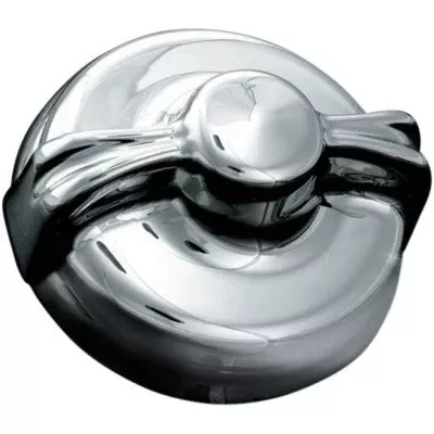 Kuryakyn 1007 Chrome Easy Turn Dipstick Cap for Harley FLH/T FXD 06-17
