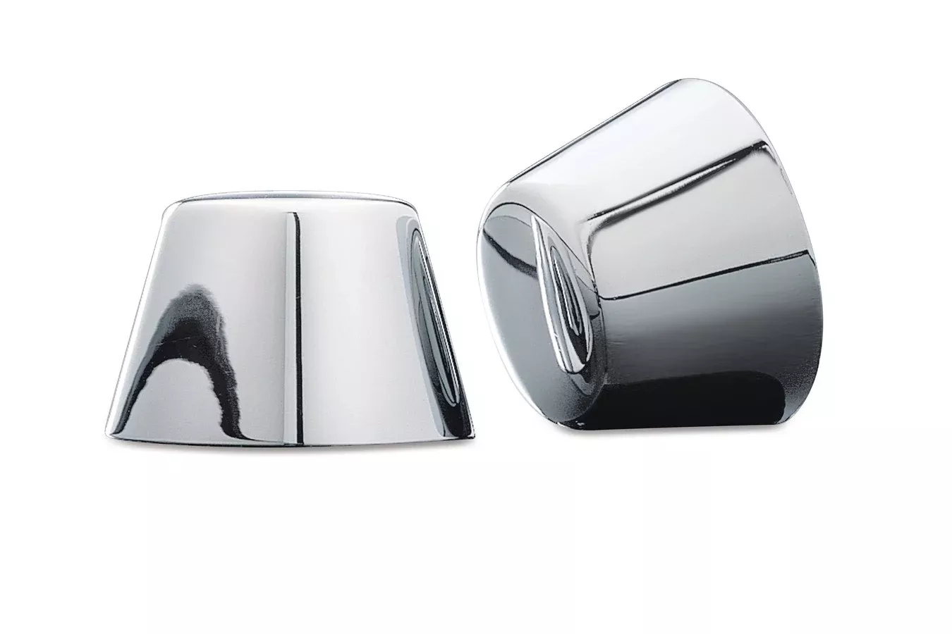 Kuryakyn 1201 Front 3/4" Axle Nut Caps Harley 80-06 Softail, Dyna FLH,FLT,FXR