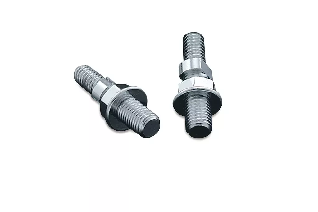 Kuryakyn 1411 - Mirror Adapters with tapped 5 /16 -18 hole- Chrome