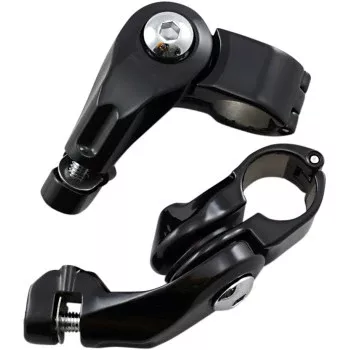 KURYAKYN 1620-1288 7574 Tour-Tech Adjustable Cruise Footpeg Mounts - Short