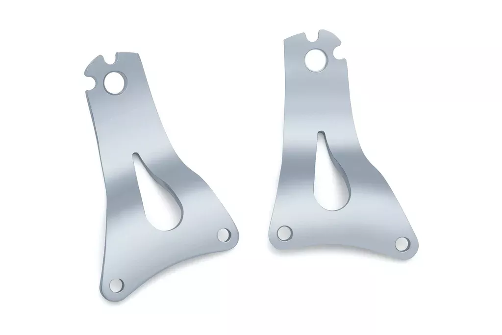 Kuryakyn 1662 – Fixed Backrest Mount for ’14-’18 Harley-Davidson Touring – Chrome