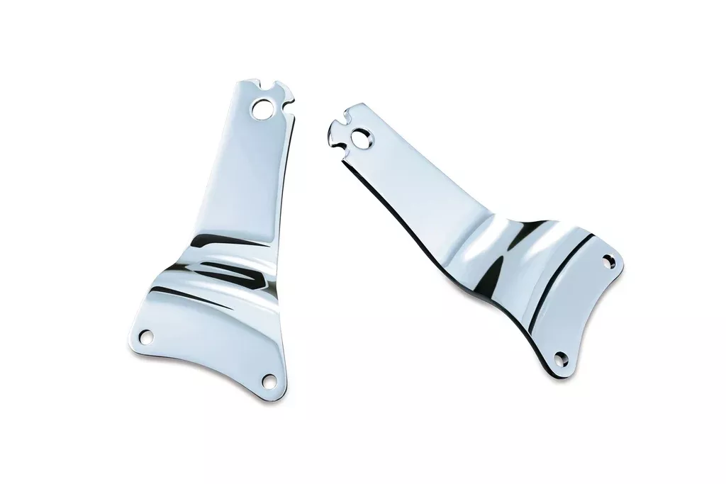 Kuryakyn 1666 – Fixed Tall Backrest Mount Kit for Harley Davidson ’09-’13 Touring- Chrome