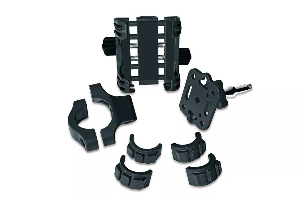 Kuryakyn – 1699 – Bar Mount Tech-Connect Device Mounting Kit – Black