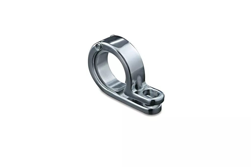 Kuryakyn 4018 – 7 /8 in. – 1 in. Chrome P-Clamp – Chrome