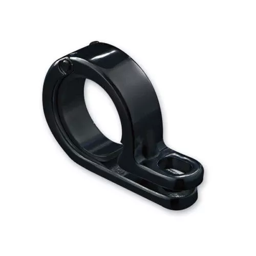 Kuryakyn 4023 – 1-1 /8 or 1-1 /4 P-Clamp – Gloss Black