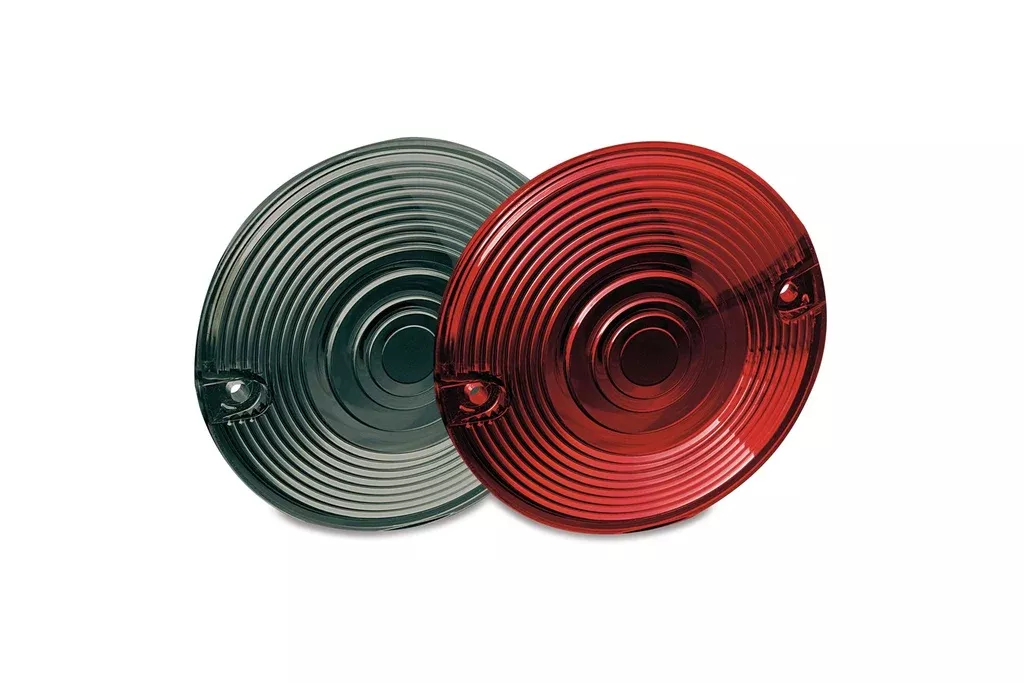 Kuryakyn 4997 – Replacement Flat Lenses for Harley-Davidon 3-1 /4 – Smoke