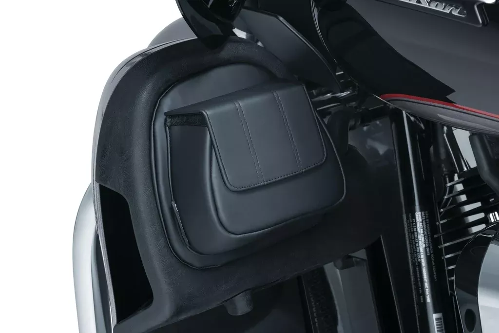 Kuryakyn 5208 Fairing Lower Door Pockets – Black