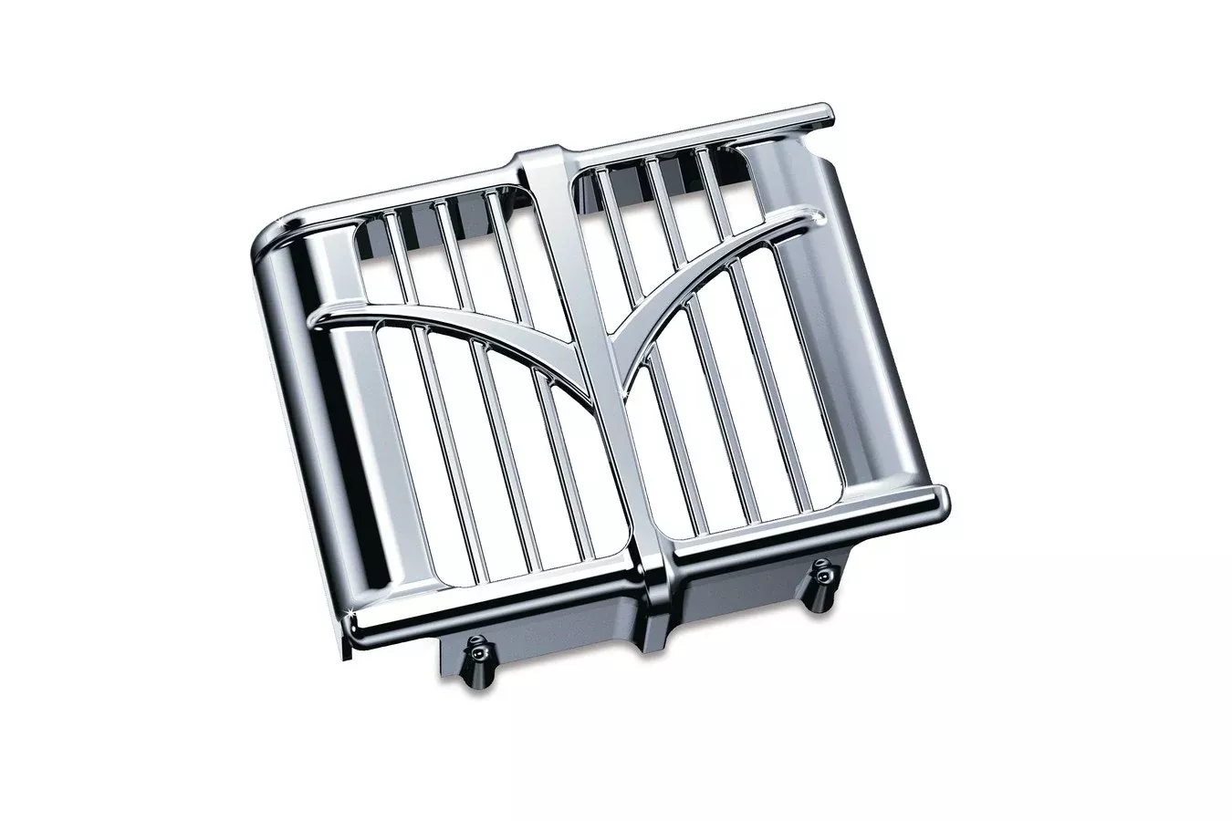 Kuryakyn 5640 Chrome Oil Cooler Cover Indian '14-'18 Models (except Scout Models)