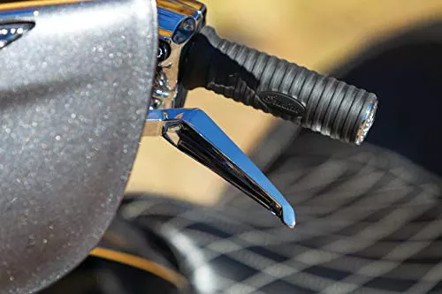 Kuryakyn 5776 Motorcycle Handlebar Accessory: Phantom Clutch and Brake Trigger Levers for 2018-19 Indian Motorcycles