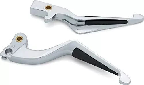 Kuryakyn 5778 Motorcycle Handlebar Accessory: ISO Clutch and Brake Trigger Levers for 2018-19 Indian Motorcycles, Chrome, 1 Pair