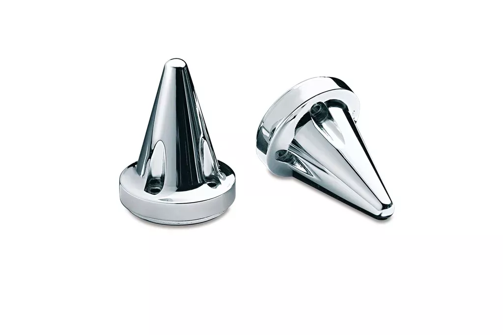 Kuryakyn 6249 - Stilletto End Caps - Chrome