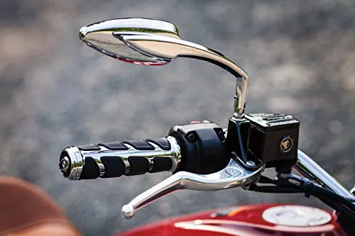 Kuryakyn 6367 Premium Kinetic Handlebar Grips: Universal Fit for Motorcycles with 7/8" Diameter Bars,